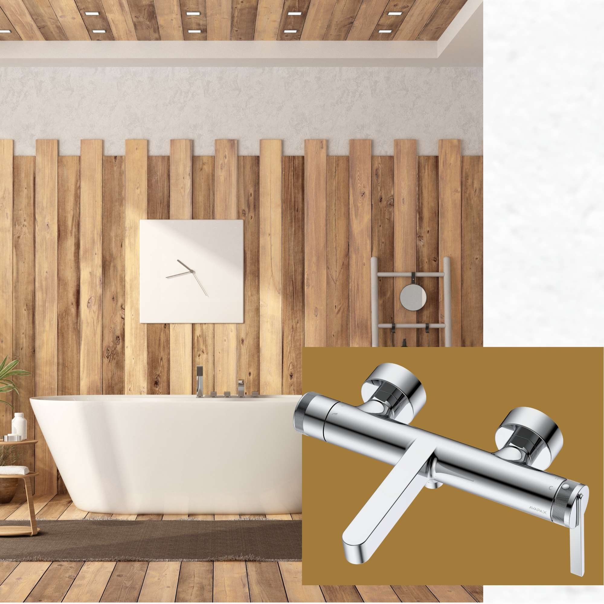 Bateria aurevo umywalka inspiracja